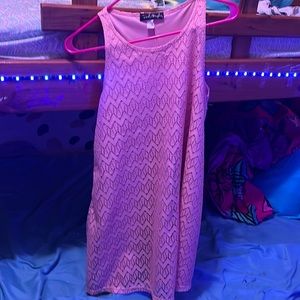 This is a pink French Atmosphere dress. Only worn once and in great condition